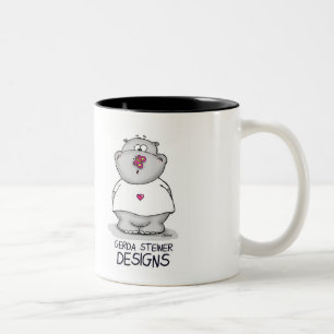 Ik maak Geweldige kaarten Mok. Tweekleurige Koffiemok