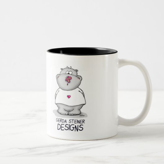 Ik maak Geweldige kaarten Mok. Tweekleurige Koffiemok (Rechts)