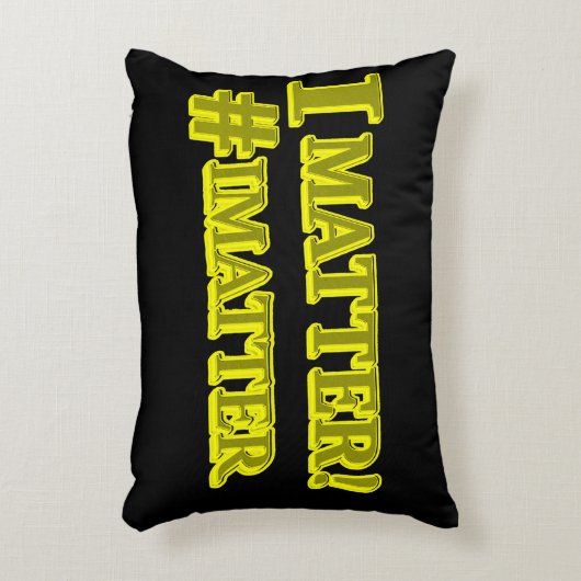 "IK MAAK HET!" Cute Expression Design. Bestel nu Accent Kussen (Voorkant(Verticaal))