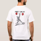 IK MAAK HET EENVOUDIG T-SHIRT (Achterkant)