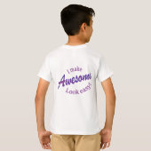 Ik maak het er makkelijk uit t-shirt (Achterkant volledig)