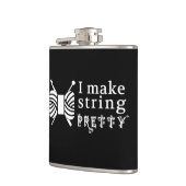 Ik maak het Kracht van het Koord {Donker} Heupfles (Links)