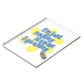 Ik maak het op naarmate ik verder ga notitieboek (Linkerzijde)