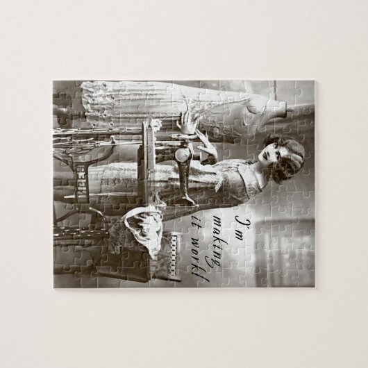 Ik maak het werk legpuzzel (Horizontaal)