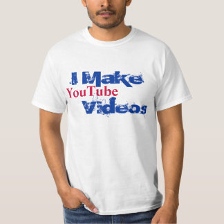 IK MAAK JOUW VIDEO'S T-SHIRT
