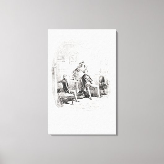 Ik maak kennis met Miss. Mowcher Canvas Afdruk (Voorkant)