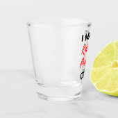 Ik maak Knotty People Cry 2 Shot Glas (Links)