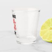 Ik maak Knotty People Cry 2 Shot Glas (Rechts)