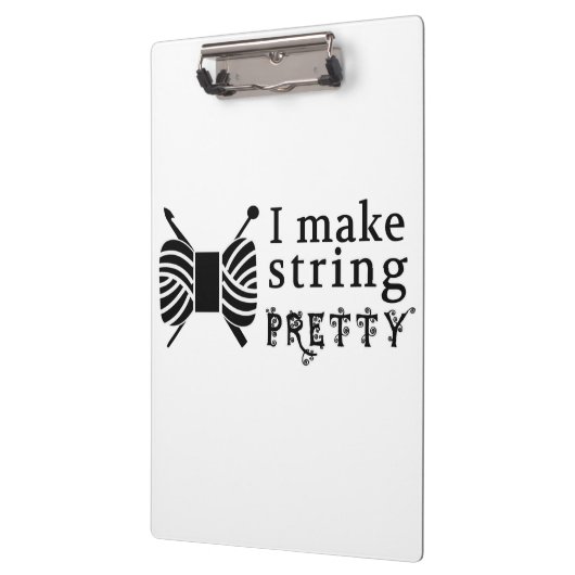 Ik maak Koord  ・ Kunst & Garn Klembord (Links)