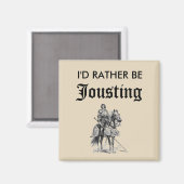 Ik maak liever een grapje magneet (Voorkant / Achterkant)