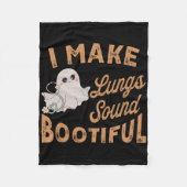 Ik maak longen klinken bootiful respiratoire thera fleece deken (Voorkant)