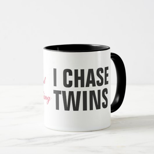 Ik maak maar een grapje dat ik een tweeling najaag mok (Voorkant rechts)