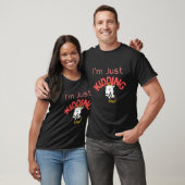 Ik maak maar een grapje t-shirt (Unisex)