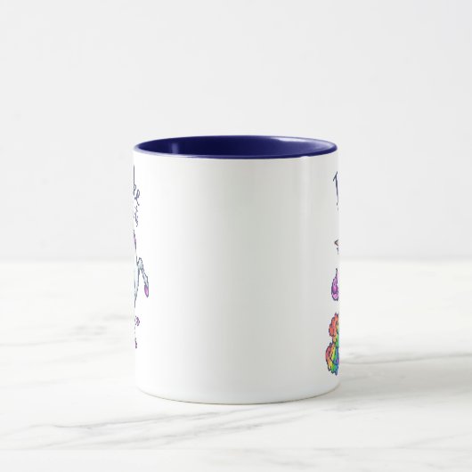 Ik maak Magic Farts Rainbow Unicorn Mok (Midden)