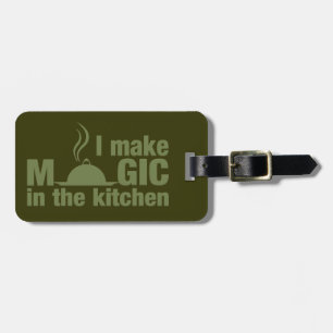 Ik maak Magisch aangepast bagagelabel