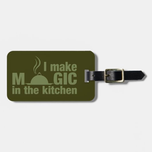 Ik maak Magisch aangepast bagagelabel (Voorkant horizontaal)