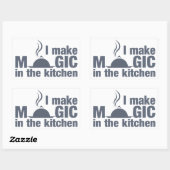 Ik maak Magische aangepaste stickers (Vel)