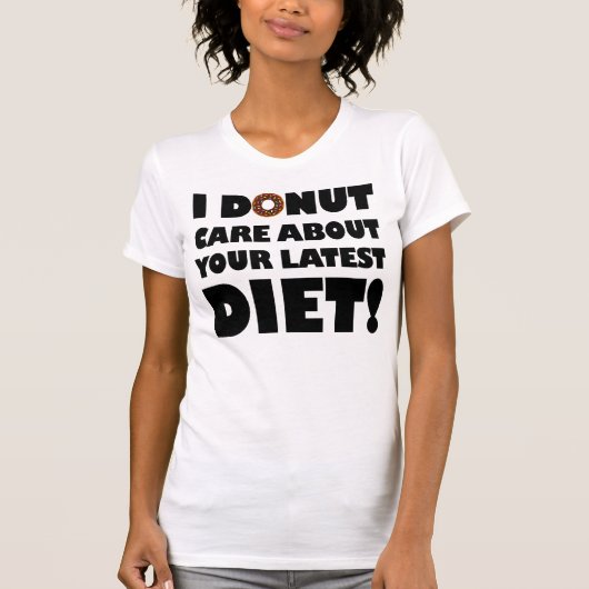 Ik Maak Me Niet Druk Grappige T-Shirt (Voorkant)
