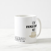 Ik maak mijn koffie af... mok. koffiemok (Voorkant rechts)