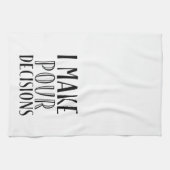 Ik maak moedige beslissingen theedoek (Horizontaal)