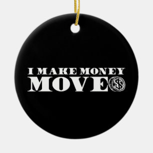 Ik maak Money Moves Song Lyrics Hip Hop Music Quot Keramisch Ornament