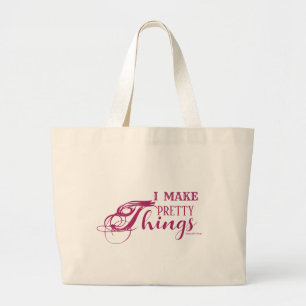 Ik Maak Mooie Dingen Jumbo Tote Grote Tote Bag