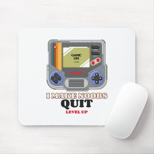 Ik maak Noobs Rage-stop Muismat (Met muis)