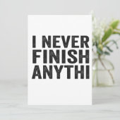 Ik Maak Nooit Iets Lolligs Af Adhd Mentale Gezondh Kaart (Staand voorkant)