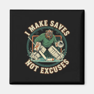 Ik Maak Reddingen Niet Uitvluchten T-Shirt Funny H Magneet