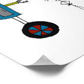 Ik maak Robots (jongen) Poster (Hoek)