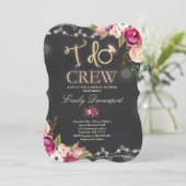 Ik maak Rustic Bridal Shower-uitnodigingen Kaart (Staand voorkant)