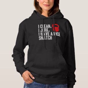 Ik maak schoon, ik heb een mooie natch. hoodie