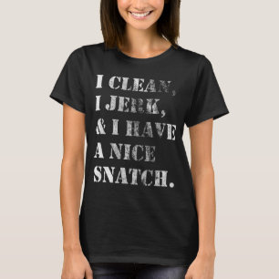 Ik maak schoon, ik klote, shirt optillen