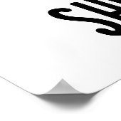 Ik maak slechte schapenpuns grappige dierenwoordsp poster (Hoek)