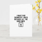 Ik maak slechte scheikunde kaart (Gele Bloem)