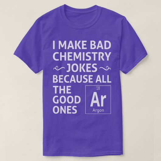 Ik maak slechte scheikunde okes t-shirt (Design voorkant)