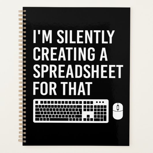 Ik maak stilletjes een spreadsheet Actuaris Grappi Planner (Voorkant)