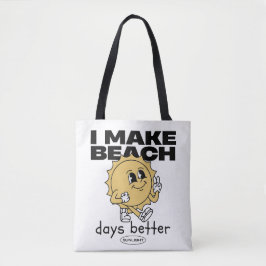 Ik maak stranddagen leuker tote bag