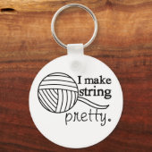 Ik maak string ・ Crafts Yarn Sleutelhanger (Voorkant)
