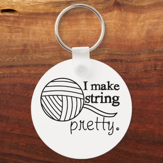 Ik maak string ・ Crafts Yarn Sleutelhanger (Voorkant)