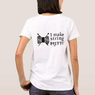 Ik maak string  ・ Crafts Yarn T-shirt