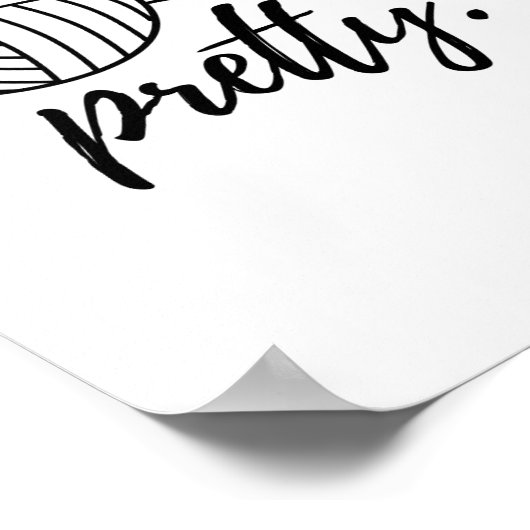 Ik maak String Yarn & Craft Room Poster (Hoek)