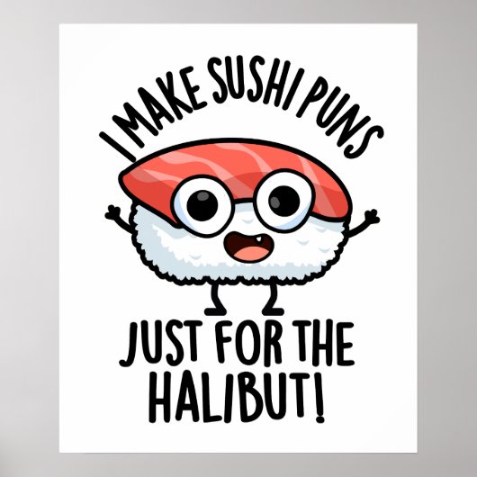 Ik maak sushi-woordspelingen alleen voor de heilbo poster (Voorkant)
