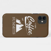 Ik maak van koffie topontmoetingen Case-Mate iPhone case (Achterkant (horizontaal))