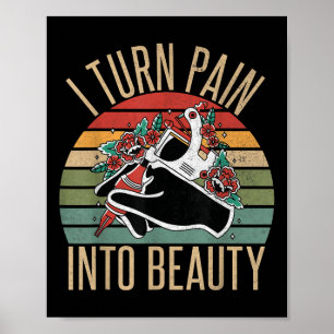 Ik maak van Tattoo een beauty artist Poster