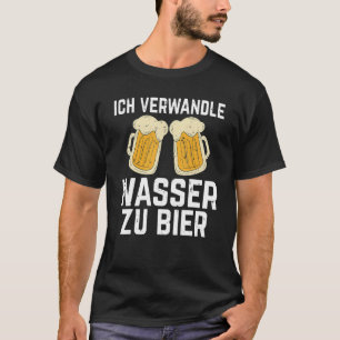 Ik maak van water bier Passionate brouwerij T-shirt