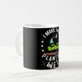 Ik maak ze planten nat Gardener Gift Koffiemok (Voorkant links)