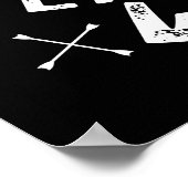 Ik maak ze planten nat Gardener Gift Poster (Hoek)