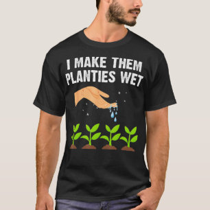 Ik maak ze planten Natte Shirt Gardening Planten S
