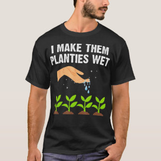 Ik maak ze planten Natte Shirt Gardening Planten S